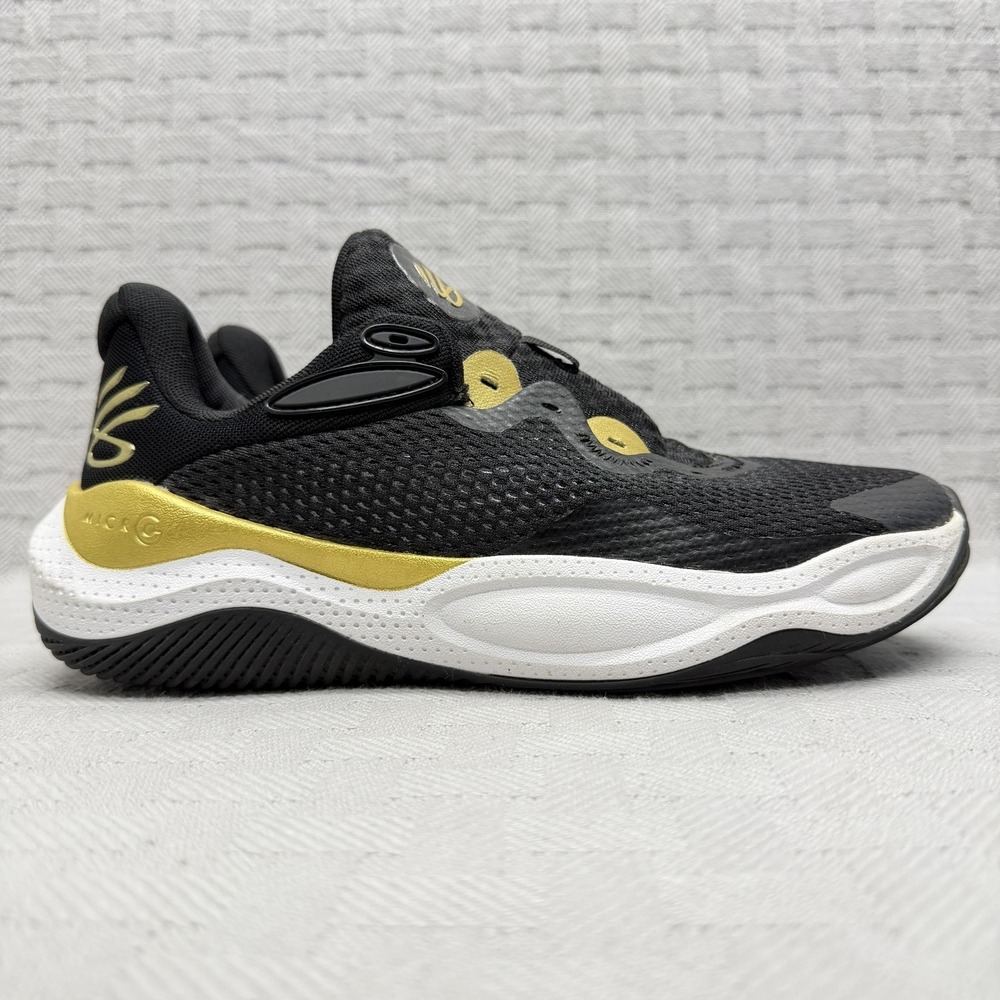Under Armour Curry Splash 24 Shoes Mens Size 8.5 Black Basketball 3027636-001